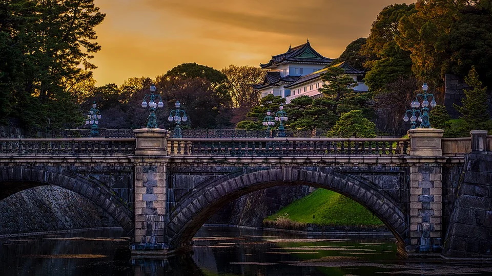 Il castello imperiale giapponese