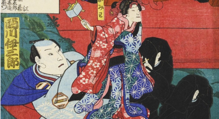 Teatro dei burattini in epoca Edo