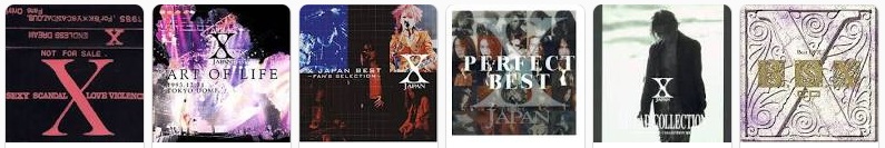 Dischi dal vivo della rock band giapponese X Japan