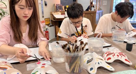 Laboratorio della scuola di lingua giapponese